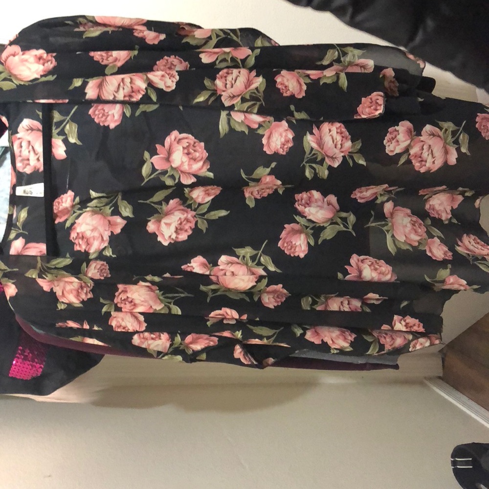 Floral kimono